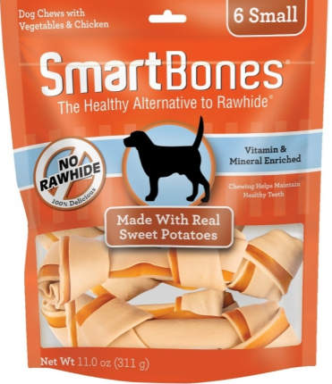 Smartbones Sweet Potato Small - 6 Unidades para perro